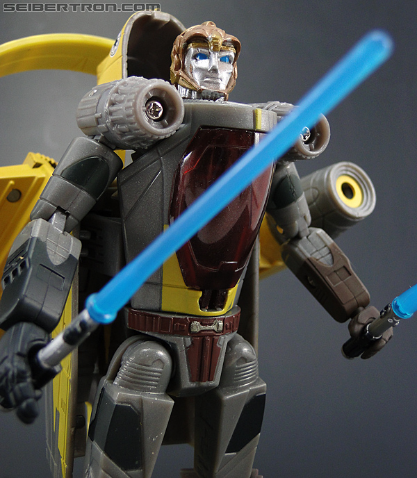Star Wars Transformers Anakin Skywalker (Jedi Starfighter with Hyperspace Docking Ring) (Image #98 of 131)