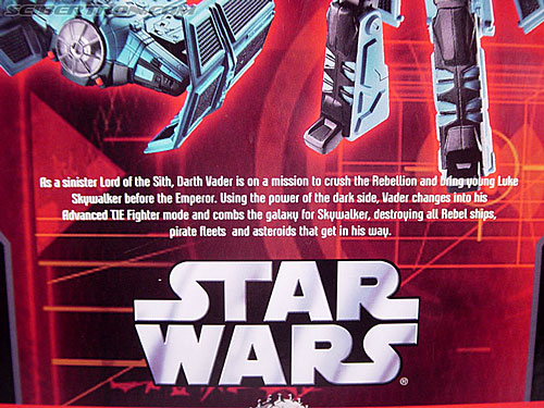Star Wars Transformers Darth Vader (TIE Advanced) (Image #18 of 133)