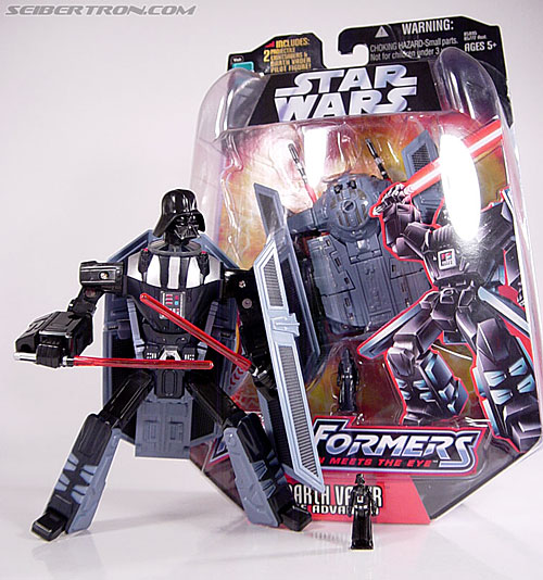 Star Wars Transformers Darth Vader (TIE Advanced) (Image #133 of 133)
