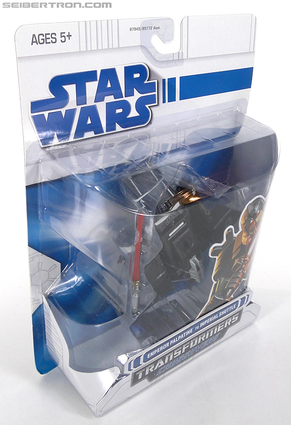 Star Wars Transformers Emperor Palpatine (Imperial Shuttle) black repaint (Image #5 of 146)