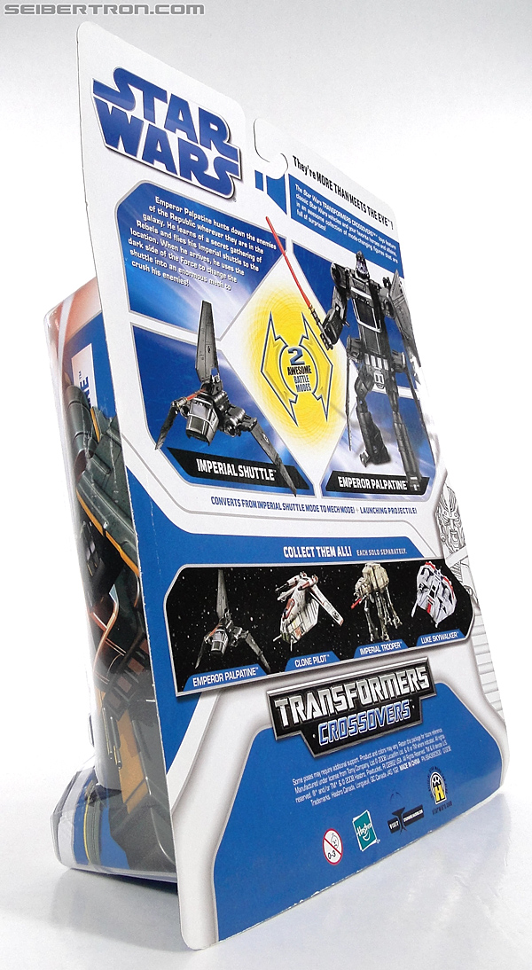 Star Wars Transformers Emperor Palpatine (Imperial Shuttle) black repaint (Image #11 of 146)