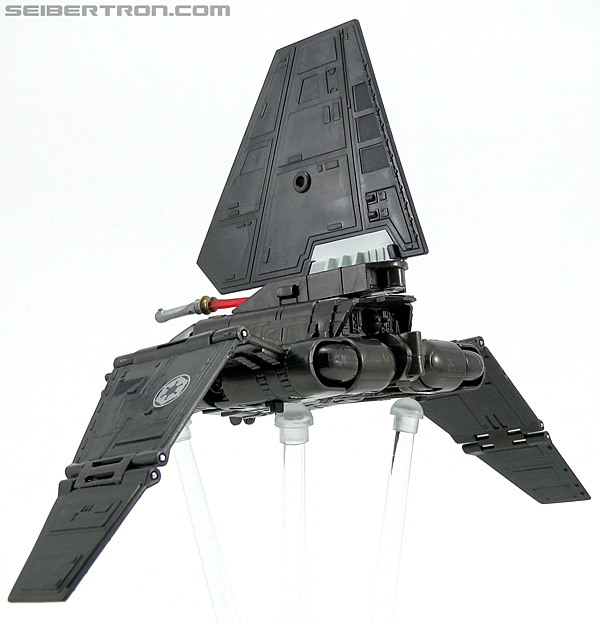 Star Wars Transformers Emperor Palpatine (Imperial Shuttle) black repaint (Image #26 of 146)
