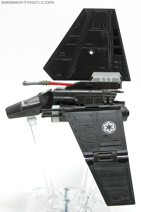 Star Wars Transformers Emperor Palpatine (Imperial Shuttle) black repaint (Image #27 of 146)