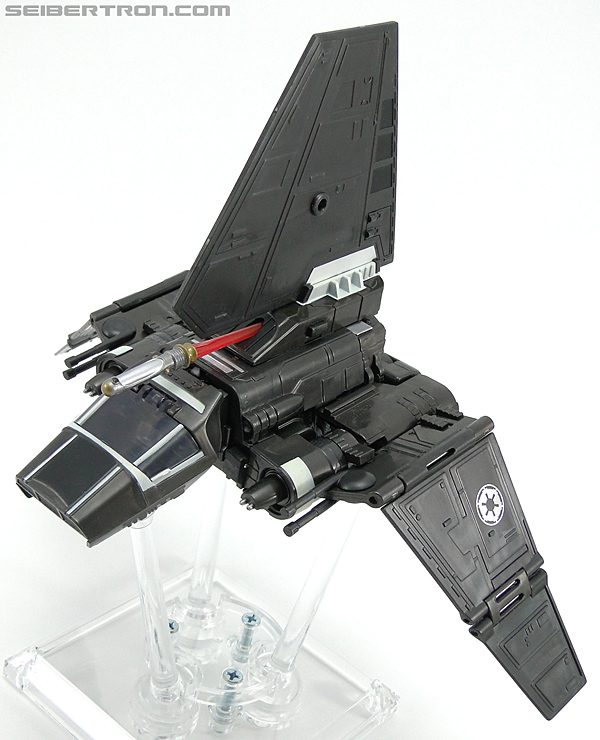 Star Wars Transformers Emperor Palpatine (Imperial Shuttle) black repaint (Image #29 of 146)