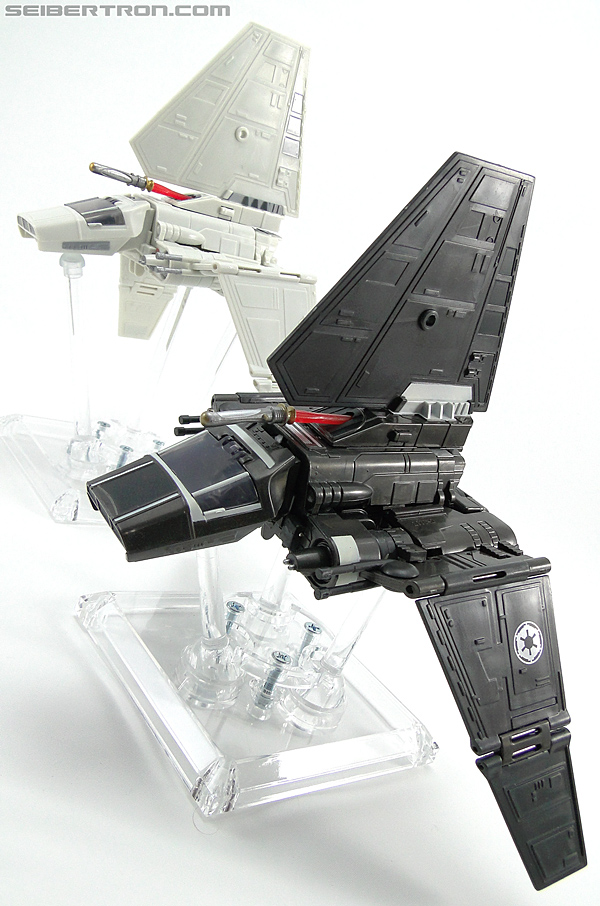 Star Wars Transformers Emperor Palpatine (Imperial Shuttle) black repaint (Image #41 of 146)