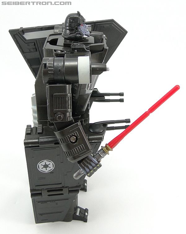 Star Wars Transformers Emperor Palpatine (Imperial Shuttle) black repaint (Image #50 of 146)