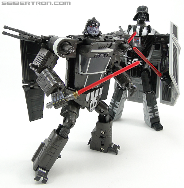 Star Wars Transformers Emperor Palpatine (Imperial Shuttle) black repaint (Image #115 of 146)