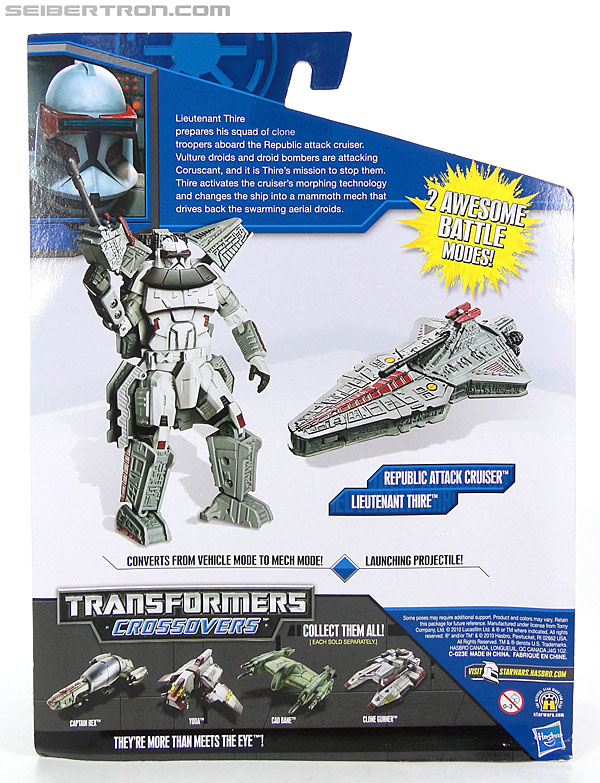 Star Wars Transformers Lieutenant Thire (Republic Attack Cruiser) (Image #6 of 76)