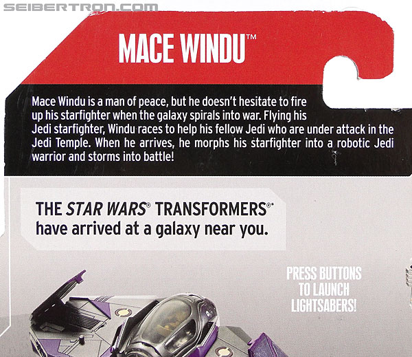 Star Wars Transformers Mace Windu (Jedi Starfighter) (Image #9 of 143)