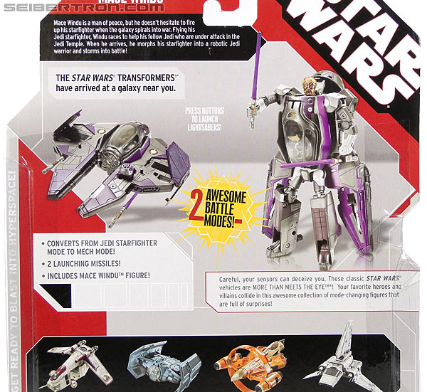 Star Wars Transformers Mace Windu (Jedi Starfighter) (Image #10 of 143)
