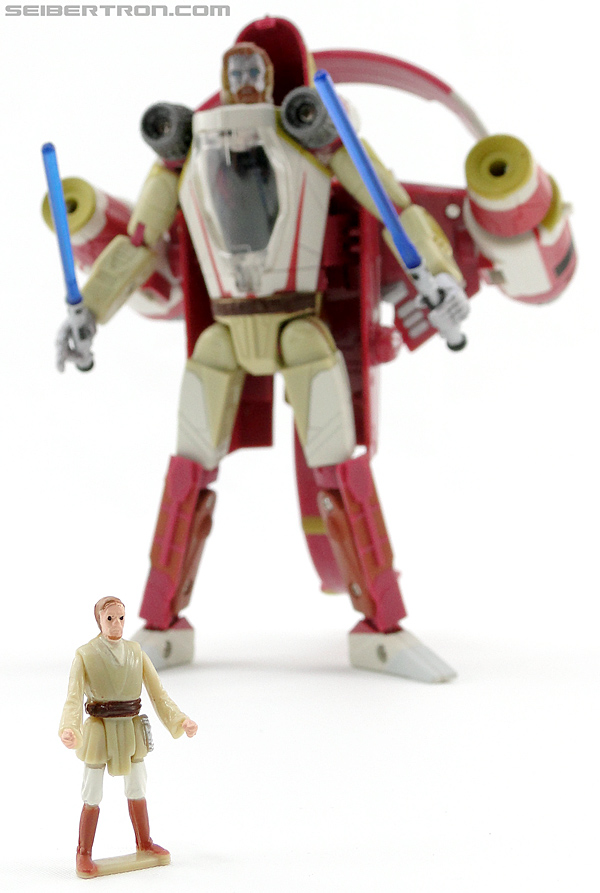 Star Wars Transformers Obi-Wan Kenobi (Jedi Starfighter with Hyperspace Docking Ring) (Image #91 of 149)