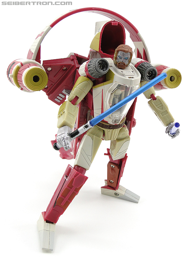 Star Wars Transformers Obi-Wan Kenobi (Jedi Starfighter with Hyperspace Docking Ring) (Image #102 of 149)