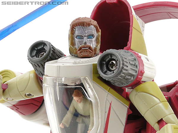 Star Wars Transformers Obi-Wan Kenobi (Jedi Starfighter with Hyperspace Docking Ring) (Image #113 of 149)