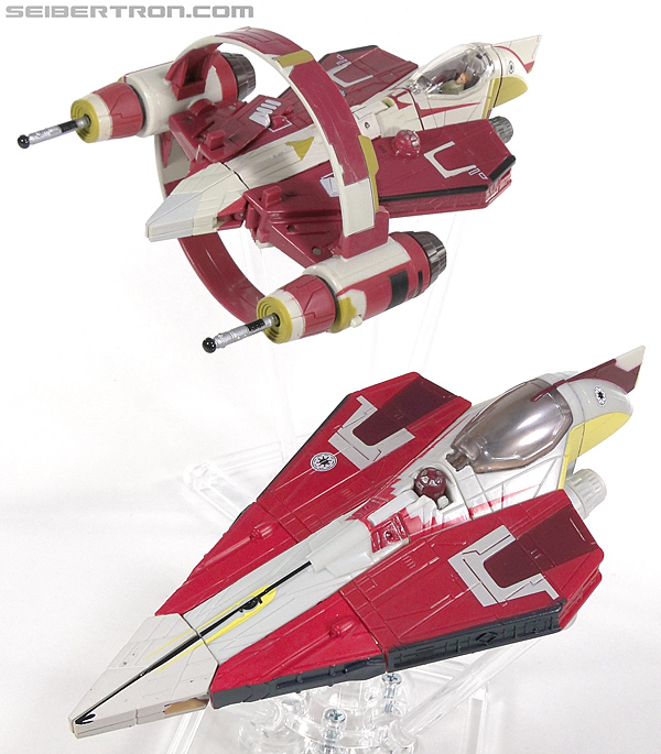 Star Wars Transformers Obi-Wan Kenobi (Jedi Starfighter) Toy Gallery ...