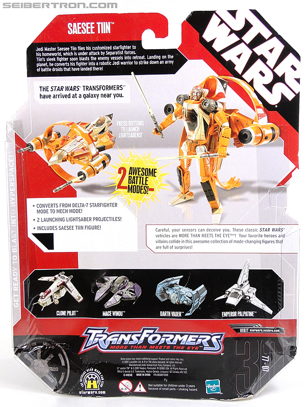 Star Wars Transformers Saesee Tiin (Jedi Starfighter) (Image #8 of 126)