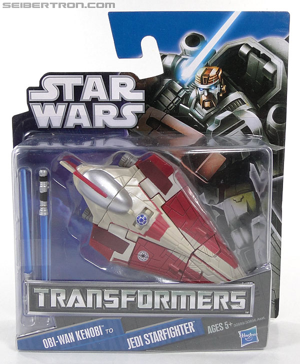 Star Wars Transformers Obi-Wan Kenobi (Jedi Starfighter) (Image #1 of 113)