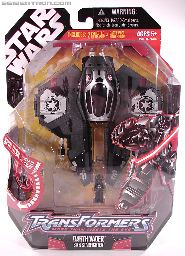 Star Wars Transformers Darth Vader (Sith Starfighter) (Image #1 of 138)