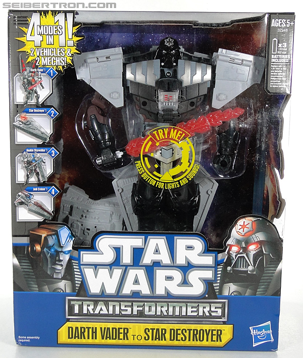 Star Wars Transformers Darth Vader (Star Destroyer) / Anakin Skywalker (Jedi Cruiser) (Darth Vader Star Destroyer Anakin Skywalker Jedi Cruiser) (Image #1 of 200)