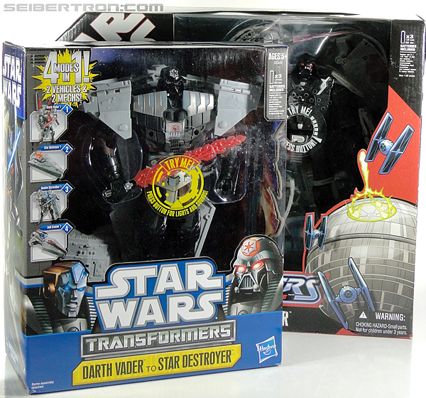Star Wars Transformers Darth Vader (Star Destroyer) / Anakin Skywalker (Jedi Cruiser) (Darth Vader Star Destroyer Anakin Skywalker Jedi Cruiser) (Image #34 of 200)