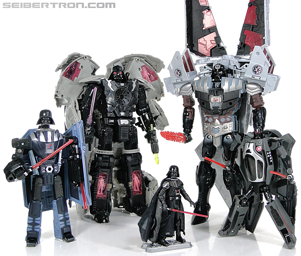star wars transformers darth vader to star destroyer