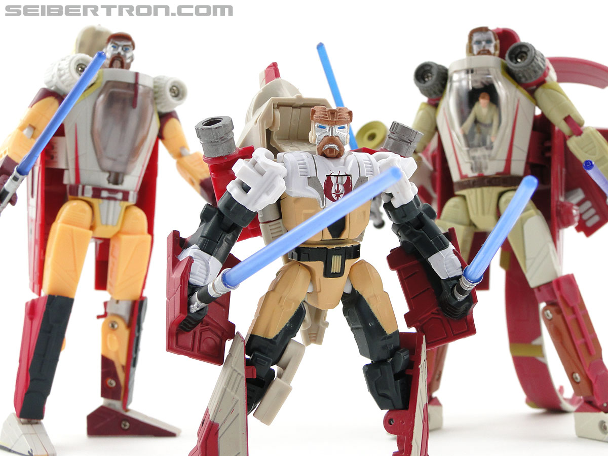 Star Wars Transformers Obi-Wan Kenobi (Jedi Starfighter) (Image #111 of 113)
