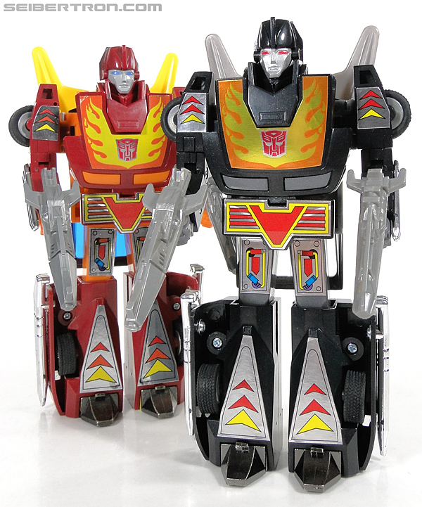 black hot rod transformers