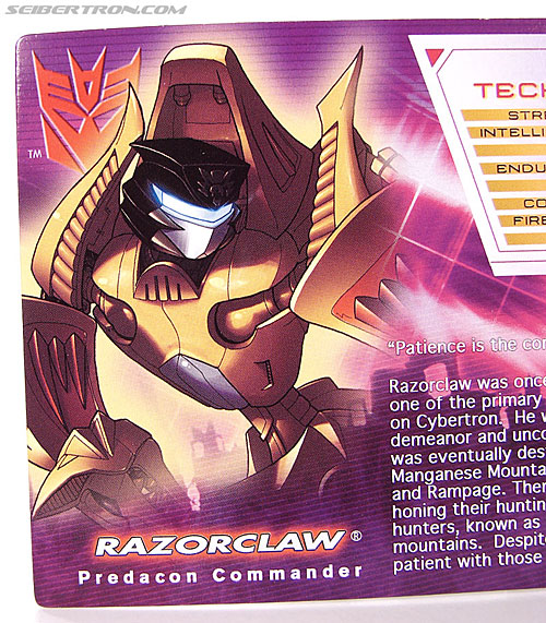 Transformers Convention &amp; Club Exclusives Razorclaw (Shattered Glass) (Image #29 of 62)