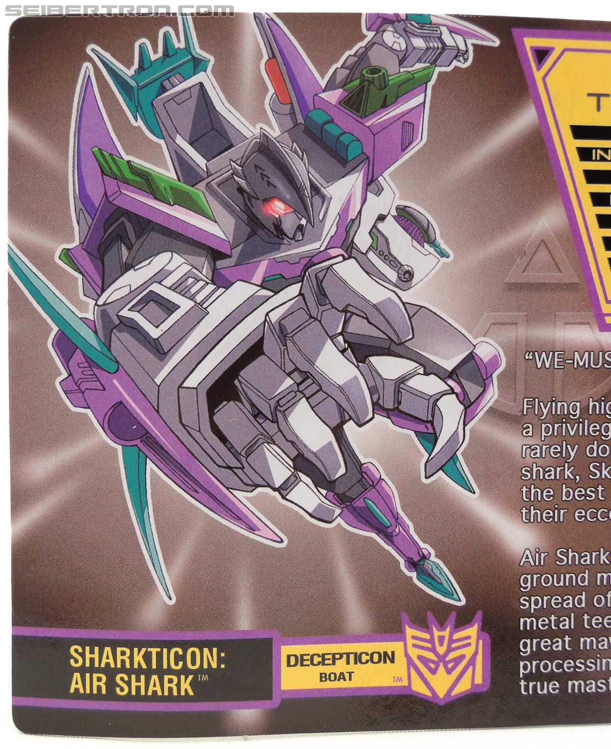 Transformers Convention &amp; Club Exclusives Sharkticon: Air Shark (Image #2 of 134)