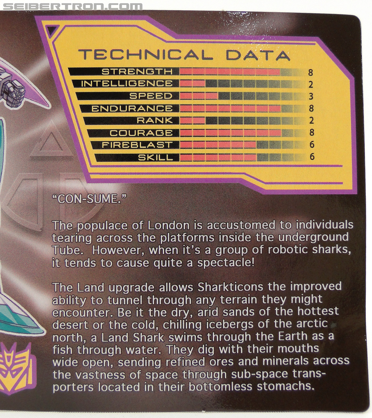 Transformers Convention &amp; Club Exclusives Sharkticon: Land Shark (Image #4 of 157)