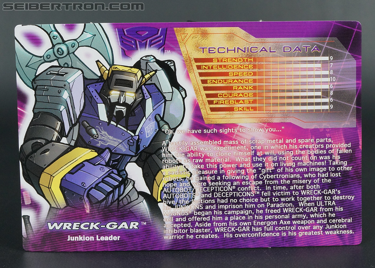 Transformers Convention &amp; Club Exclusives Wreck-Gar (Shattered Glass) (Image #15 of 176)