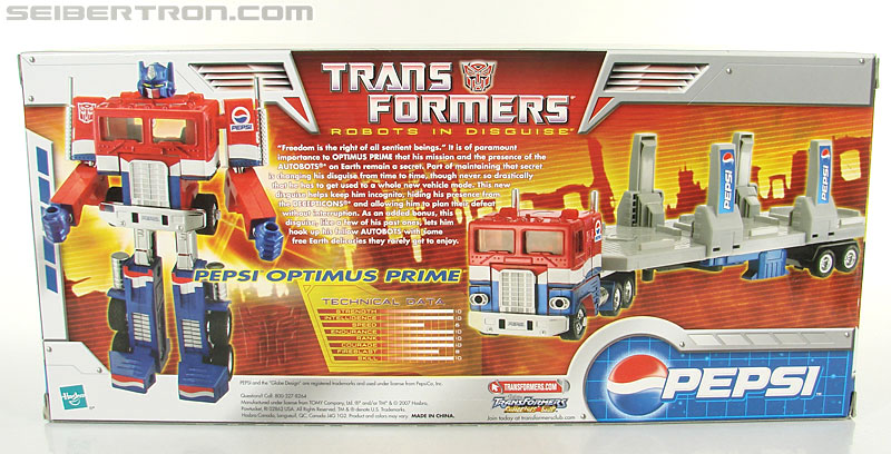 Transformers Classics Pepsi Optimus Prime (Pepsi Convoy) (Image #43 of 202)