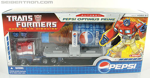 Transformers Classics Pepsi Optimus Prime (Pepsi Convoy) (Image #34 of 202)