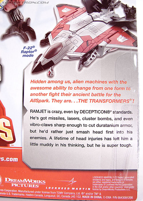 Transformers (2007) Claw Slash Ramjet (Image #9 of 74)