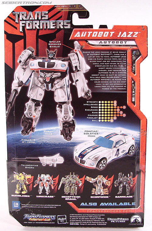 Transformers (2007) Jazz (G1) (Image #6 of 87)