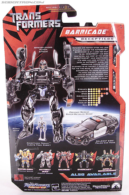Transformers (2007) Premium Barricade (Image #5 of 108)