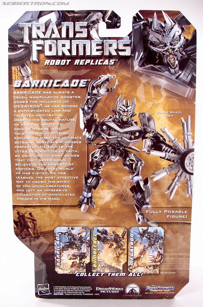 Transformers (2007) Barricade (Robot Replicas) (Image #5 of 63)