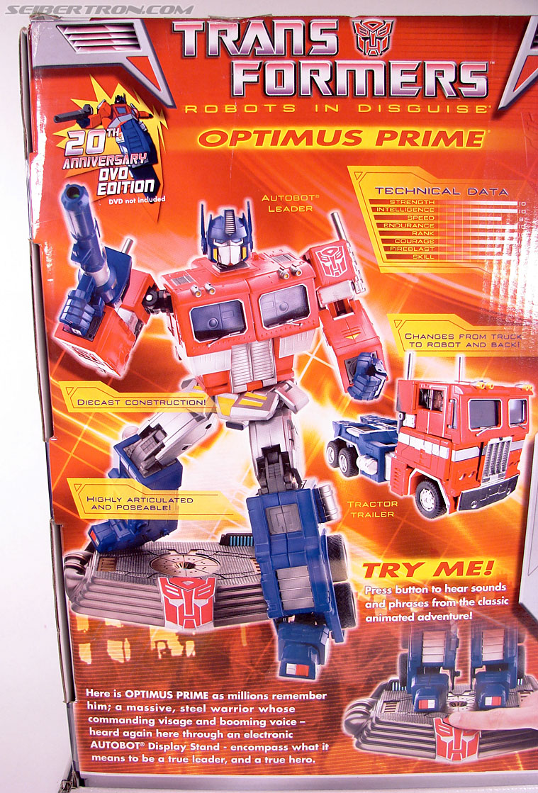 Transformers Masterpiece Optimus Prime (20th Anniversary DVD) (Image #13 of 183)