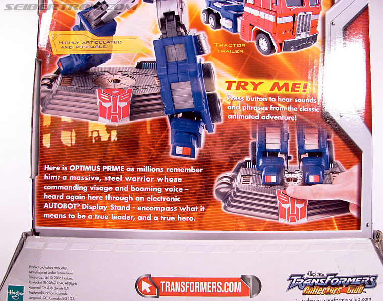 Transformers Masterpiece Optimus Prime (20th Anniversary DVD) (Image #14 of 183)