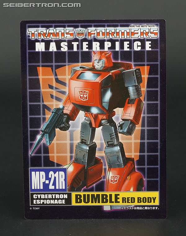 Transformers Masterpiece Bumblebee Red (Bumble Red Body) (Image #22 of 179)