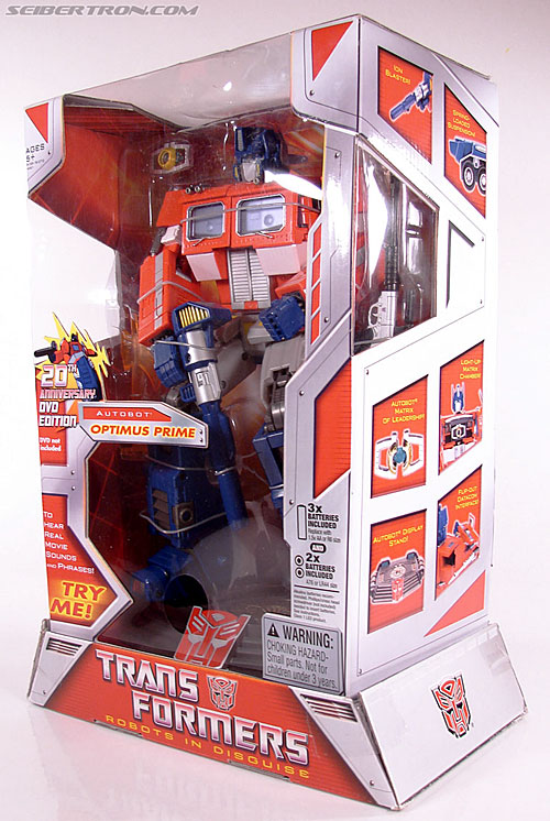 Transformers Masterpiece Optimus Prime (20th Anniversary DVD) (Image #18 of 183)
