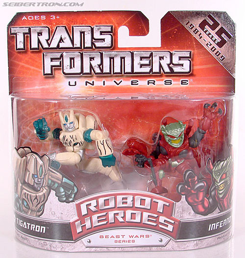 Transformers Robot Heroes Tigatron (BW) (Image #1 of 32)