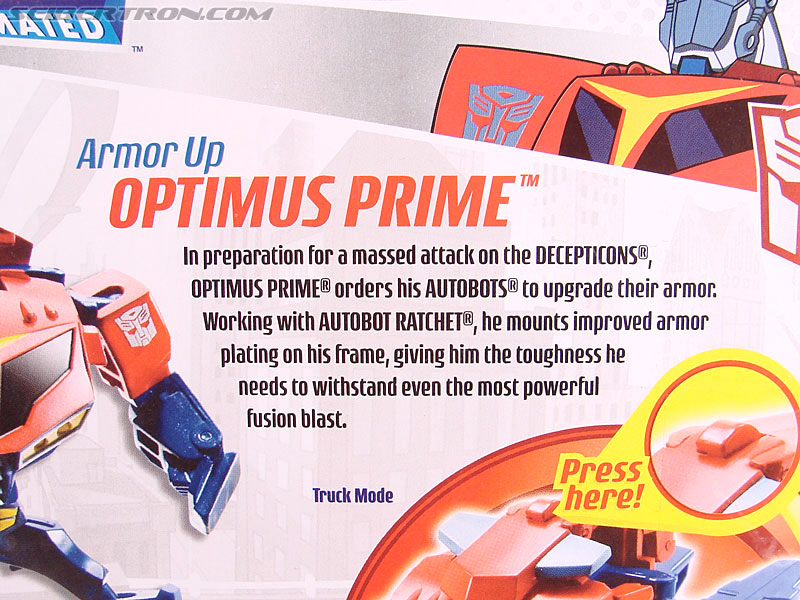 Transformers Animated Armor Up Optimus Prime (Image #7 of 84)