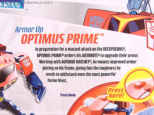 Transformers Animated Armor Up Optimus Prime (Image #7 of 84)