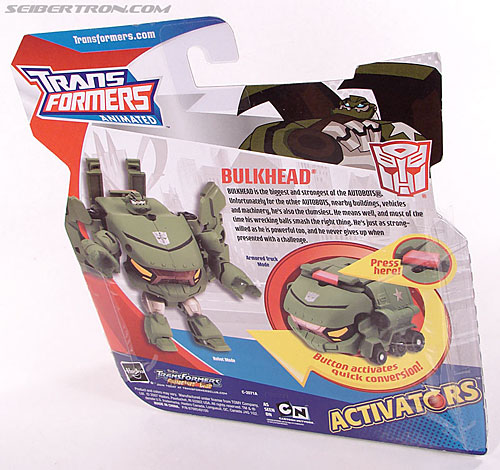 transformers animated bulkhead toys
