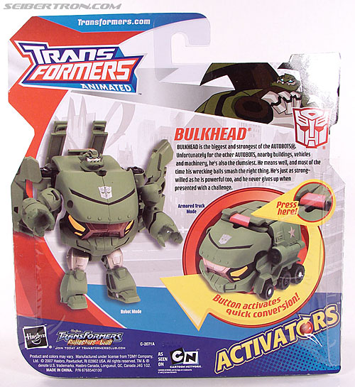 transformers animated bulkhead toys