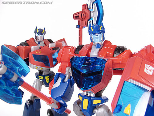 transformers animated deluxe optimus prime