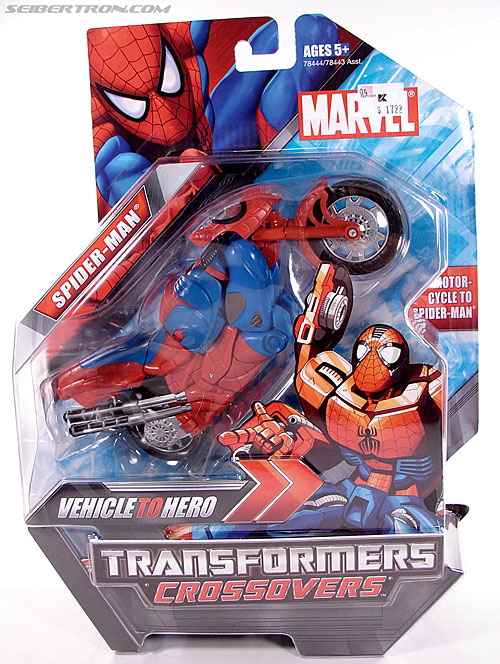 Marvel Transformers Spider Man Toy Gallery Image 1 of 75