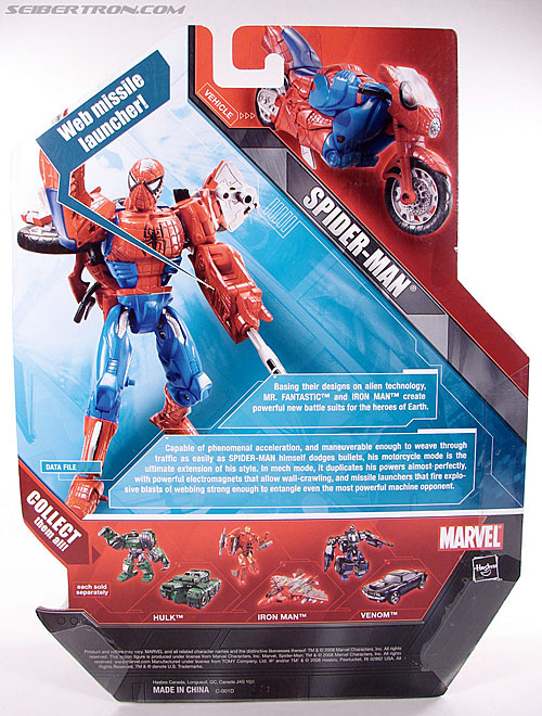 Marvel Transformers Spider-Man (Image #7 of 75)