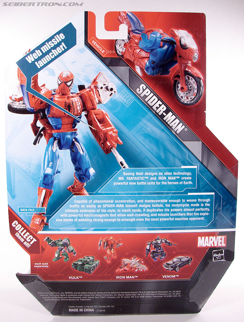Marvel Transformers Spider-Man Toy Gallery (Image #7 of 75)