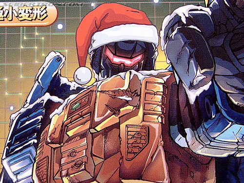 Smallest Transformers G2 Grimlock (Blue) (Santa Commander) (Image #3 of 116)